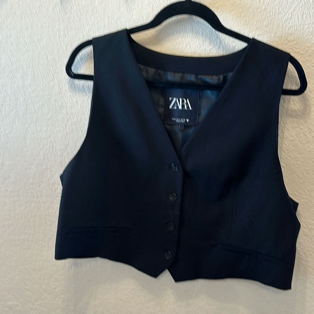 Zara xl black vest